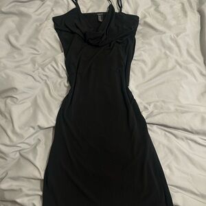 Elegant Black Sleeveless Dress